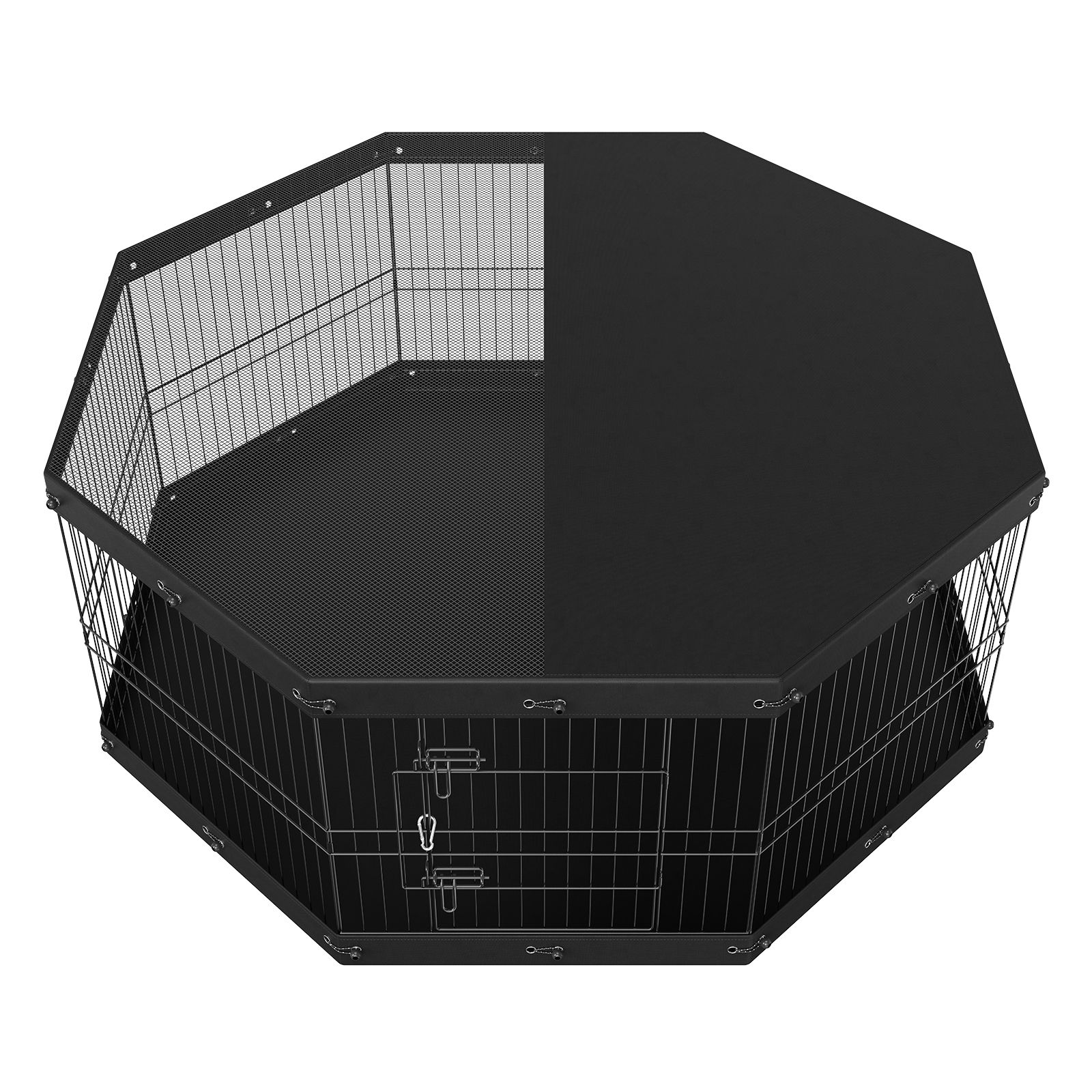 Kojec dla psa, 8 paneli składa – Outdoor Camping Dog Kennel recenzja i cena