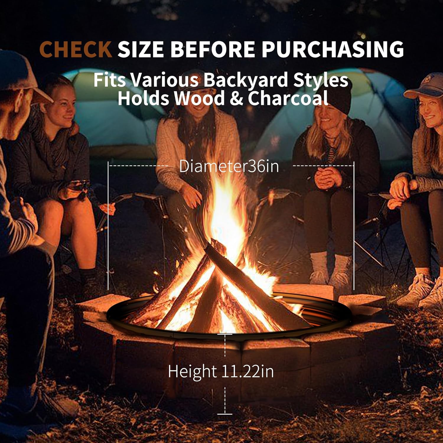 Ognisko ogrodowe o średnicy 91 – Outdoor Camping Fire recenzja i cena