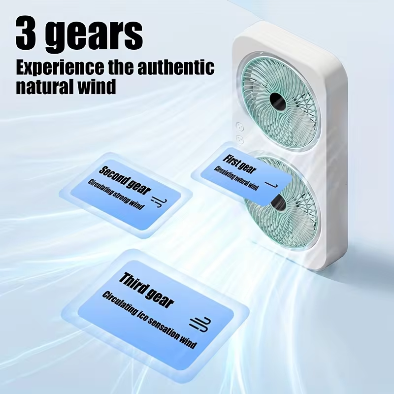 Wentylator USB z podwójną głow – Outdoor Camping Fans recenzja i cena