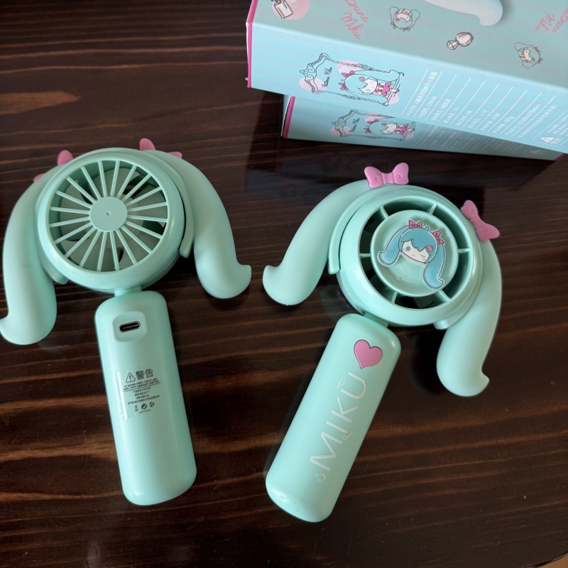 Mini wentylator Hatsune Miku,  – Outdoor Camping Fire recenzja i cena