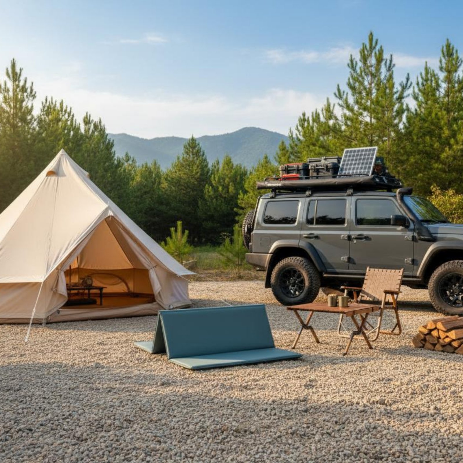 Wyściełana mata do wózka kempi – Outdoor Camping Wagon recenzja i cena