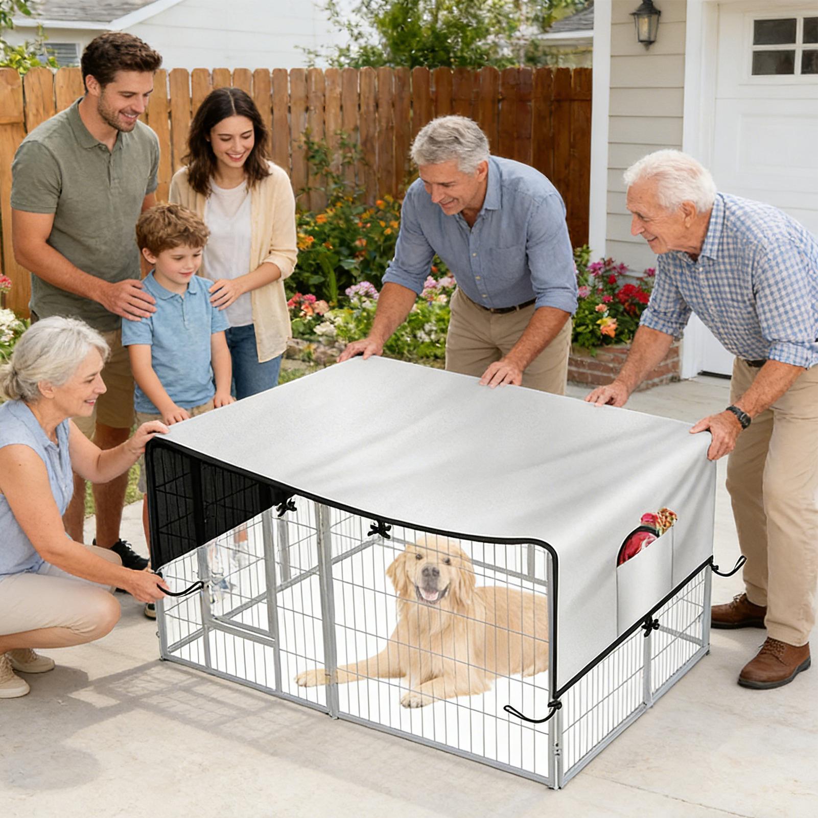 Pokrowiec na klatkę 210D Oxfor – Outdoor Camping Dog Kennel recenzja i cena