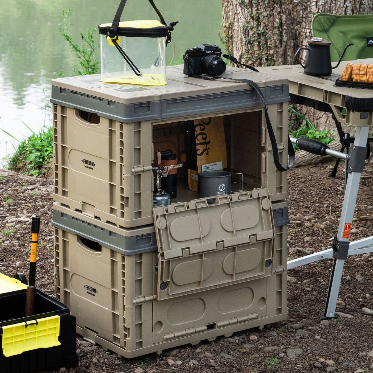 Składany wózek transportowy na – Outdoor Camping Wagon recenzja i cena