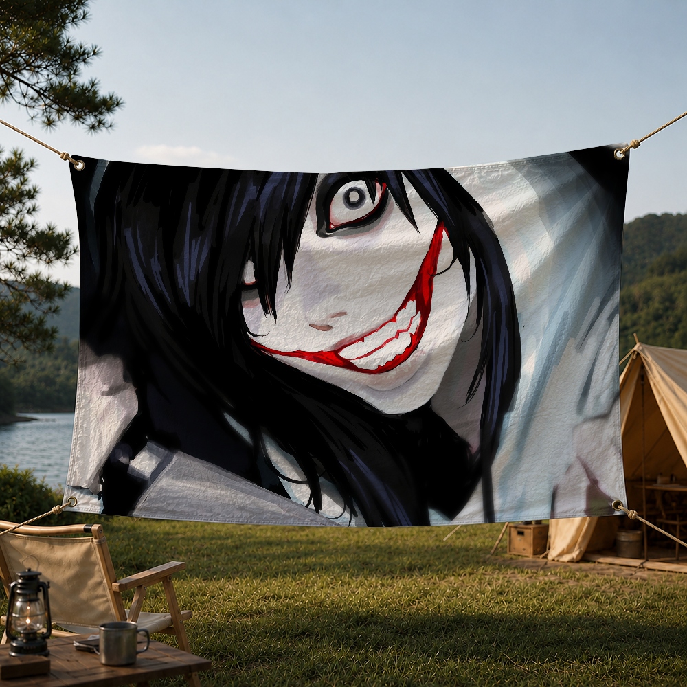 Kreskówkowy Jeff the Killer ta – Outdoor Camping Wallpaper recenzja i cena