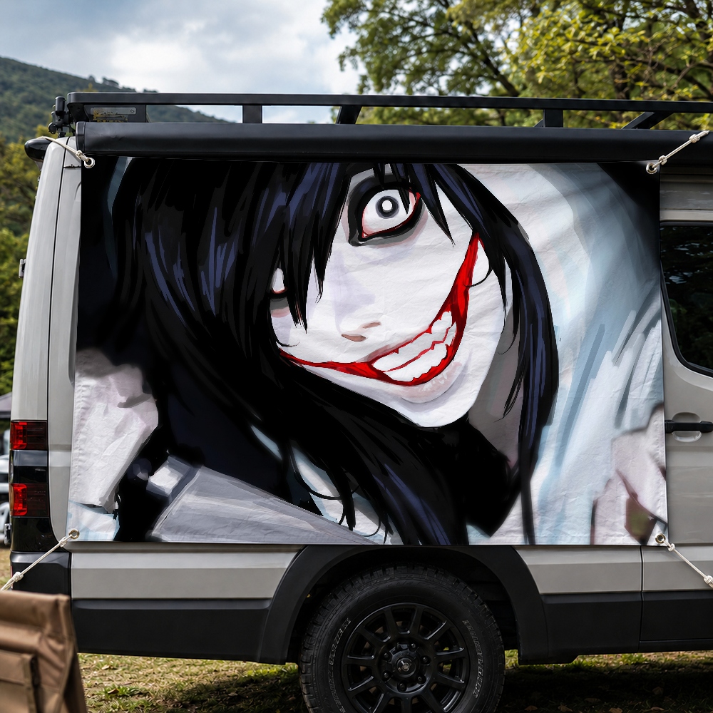 Kreskówkowy Jeff the Killer ta – Outdoor Camping Wallpaper recenzja i cena
