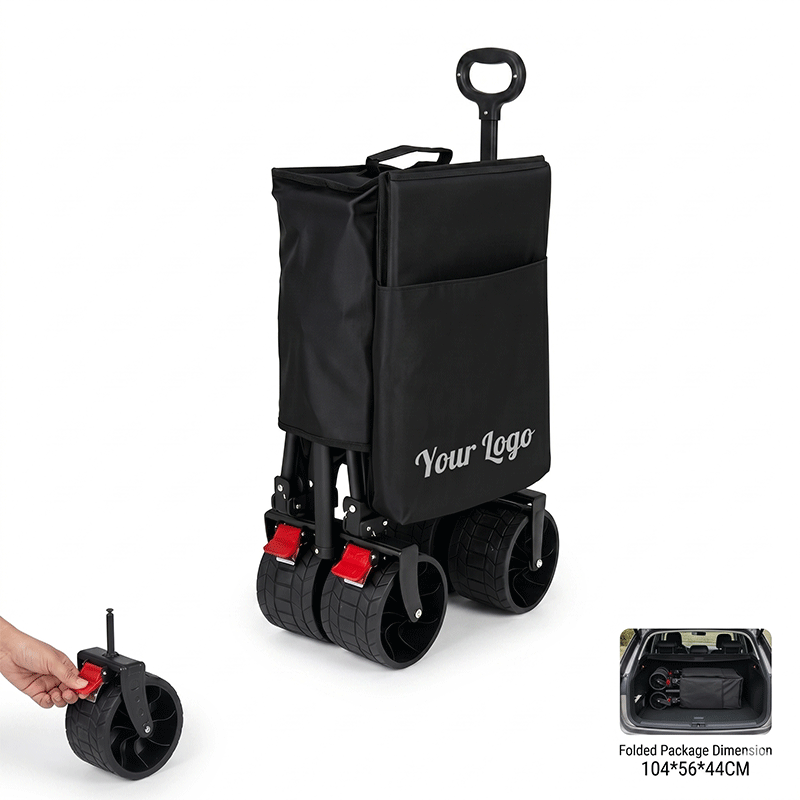 Wózek składany, wytrzymały, z  – Outdoor Camping Wagon recenzja i cena