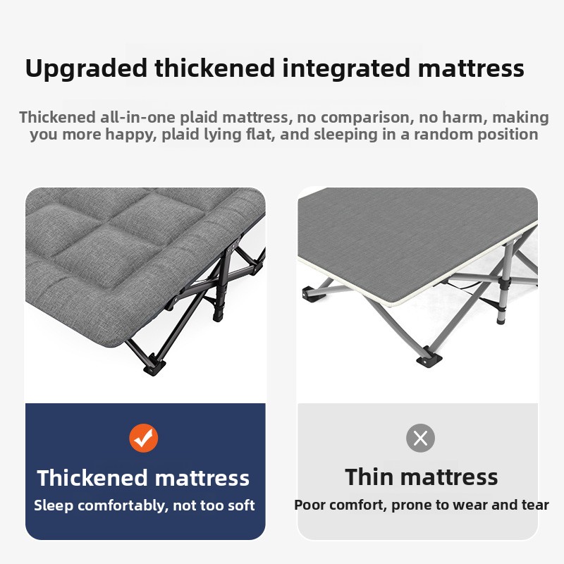 Składane łóżko jednoosobowe pr – Outdoor Camping Recliner recenzja i cena