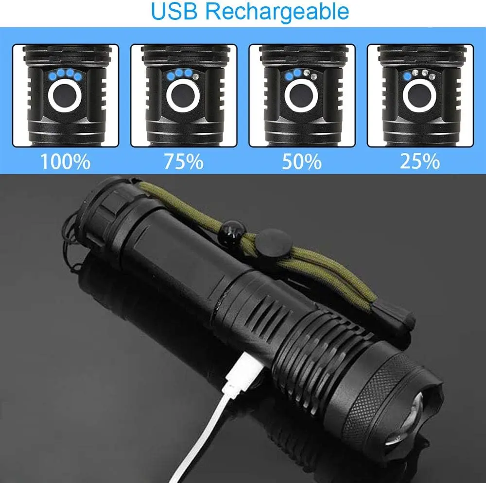 Latarka LED o dużej mocy, łado – Outdoor Camping Lampe recenzja i cena