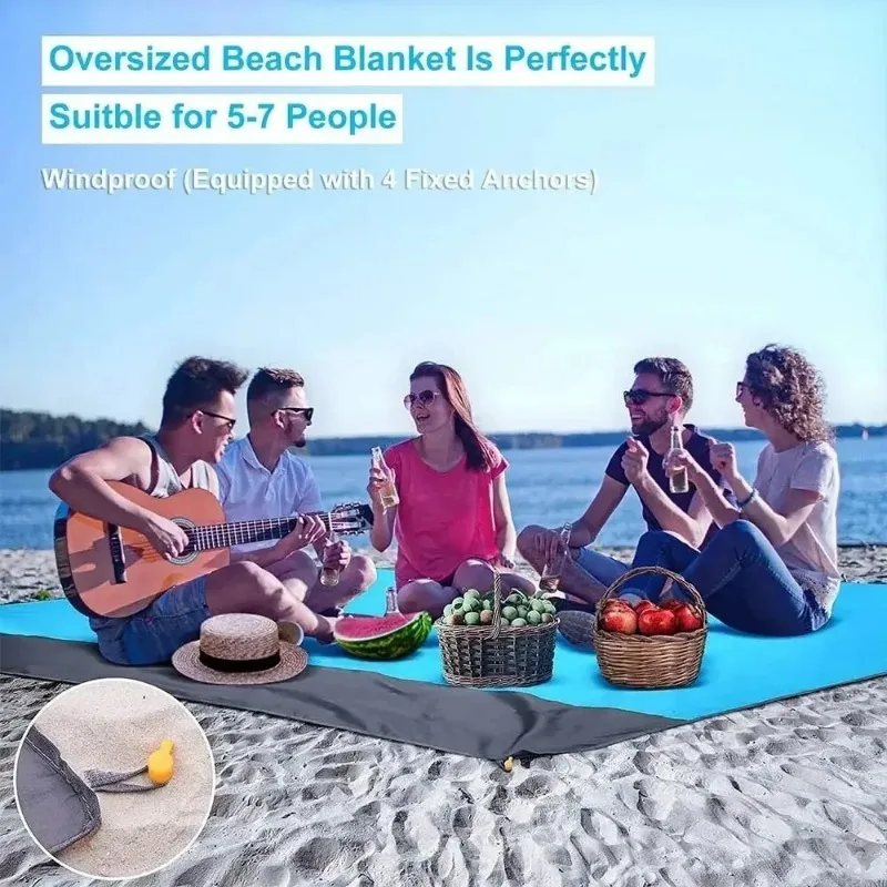 Koc plażowy odporny na piasek  – Outdoor Camping Rug Waterproof recenzja i cena