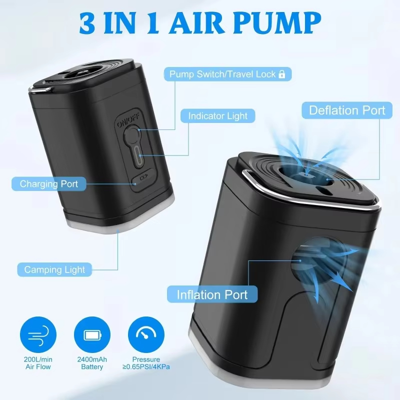 Przenośna pompa powietrza Mate – Outdoor Inflatable Camping Tent With Air Pump recenzja i cena