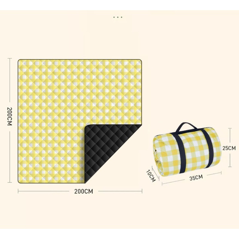 Wodoodporna Mata Piknikowa Pog – Outdoor Camping Rug Waterproof recenzja i cena