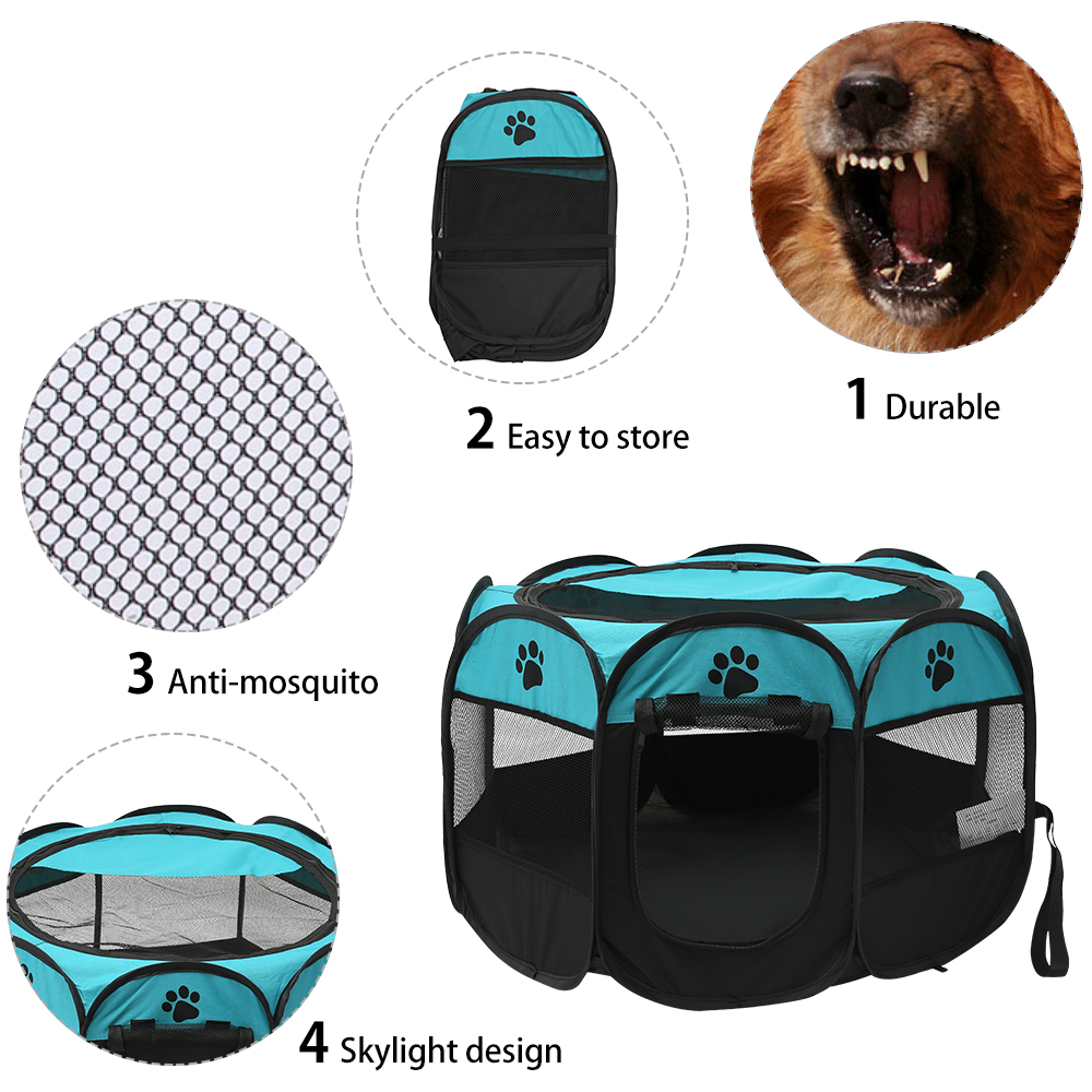 Składany namiot dla zwierząt d – Outdoor Camping Dog Kennel recenzja i cena