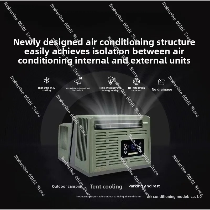 Przenośna klimatyzacja okienna – Outdoor Camping Air Conditioner recenzja i cena